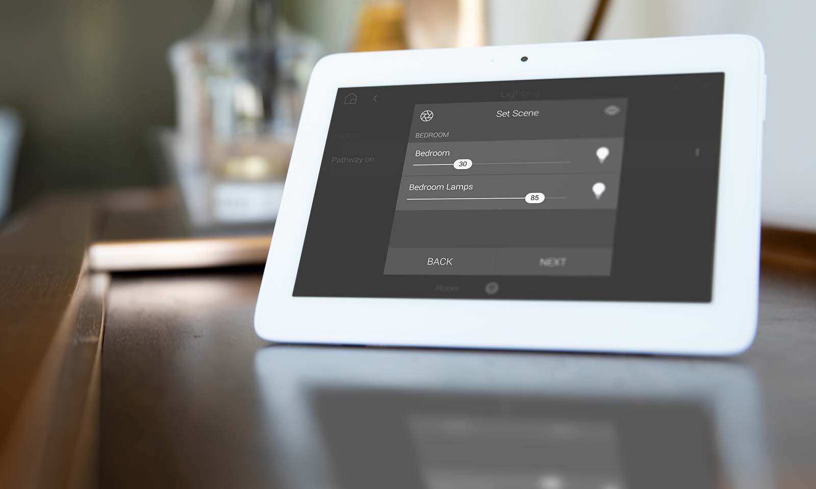 Control4, Kitchen Table