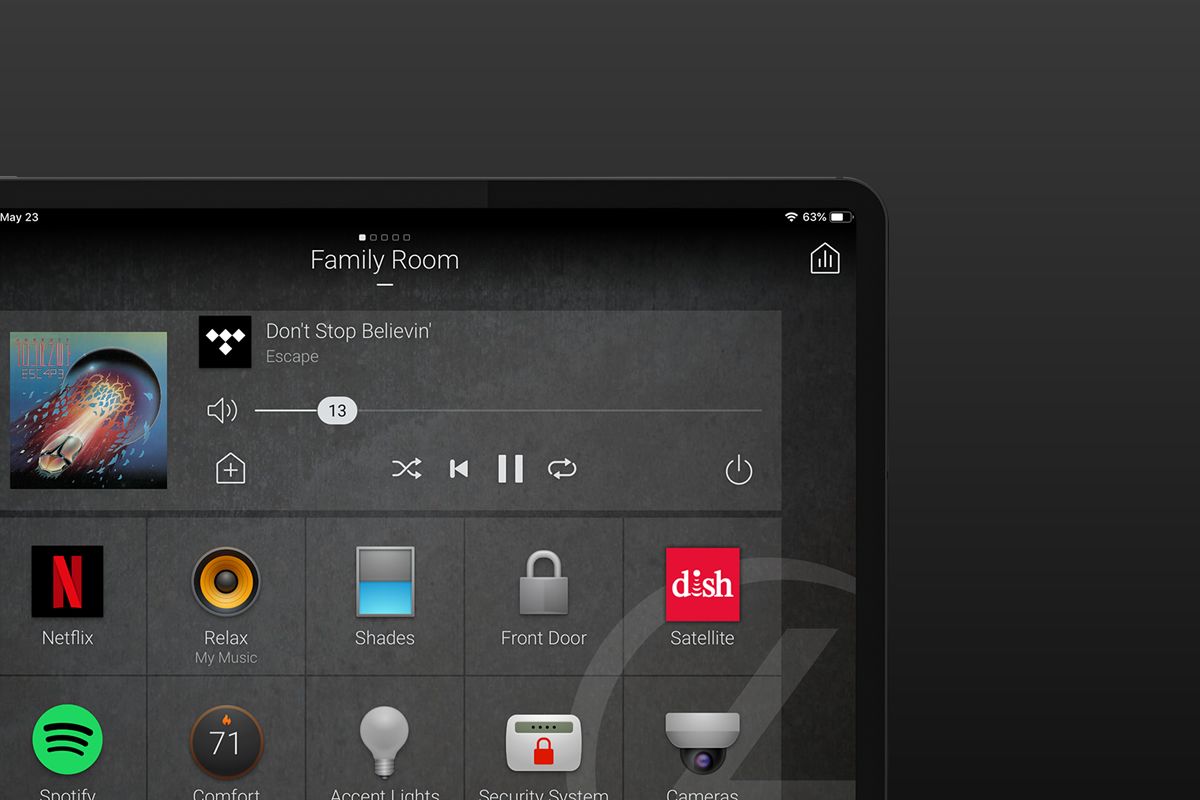 Control4, Ipad Interface