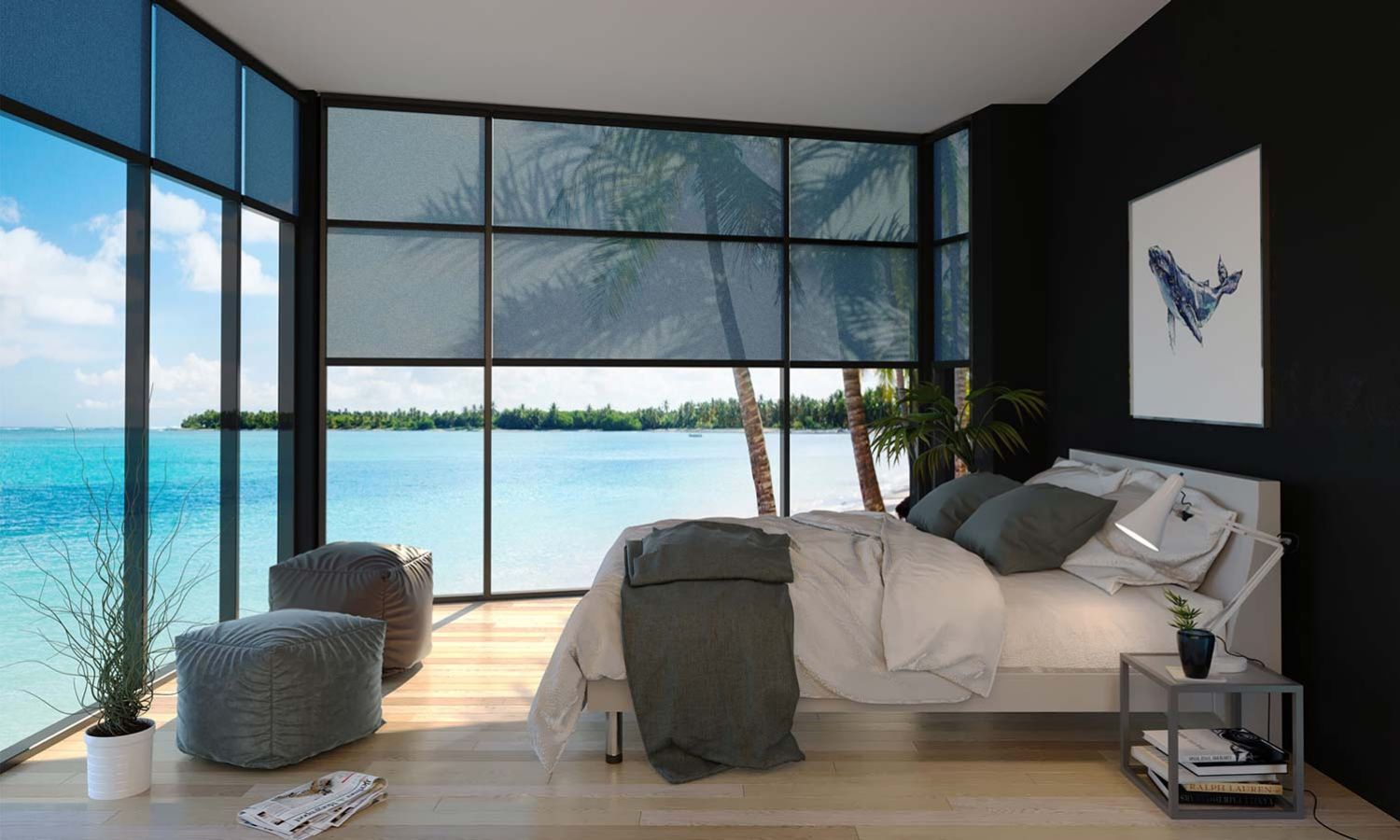 Screen Innovations, Bedroom, Modern